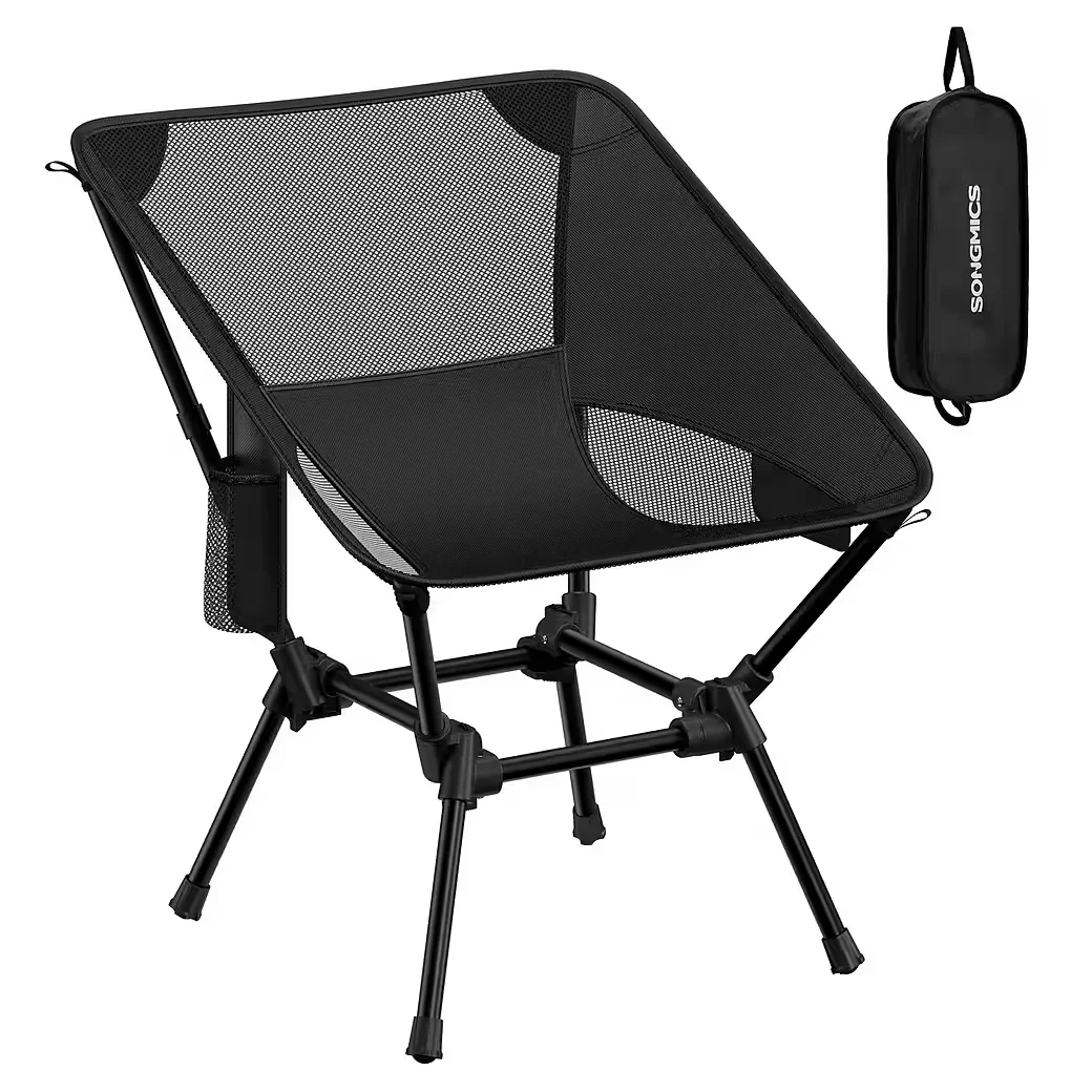 SONGMICS Campingstuhl Klappstuhl Gartenstuhl 150 kg belastbar leicht