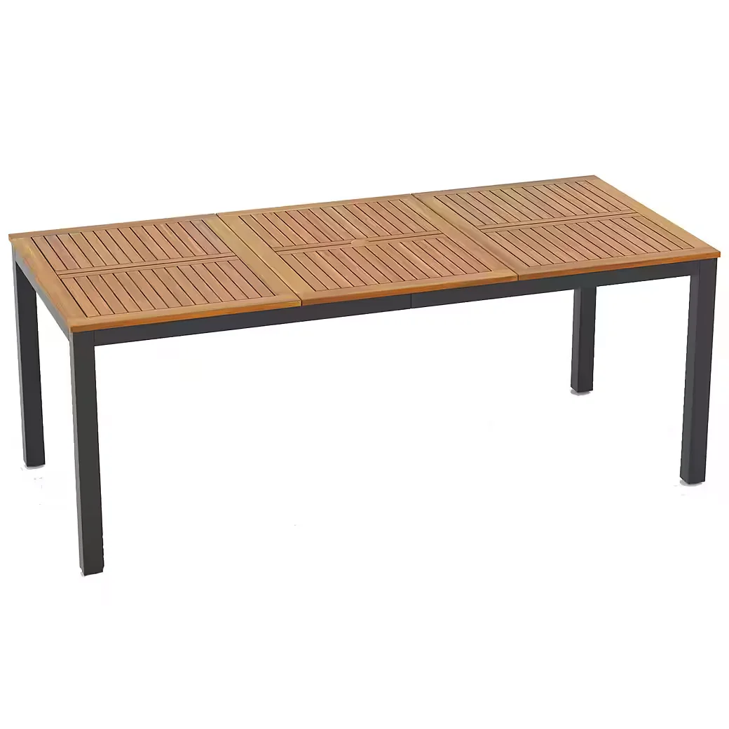 COSTWAY Gartentisch Outdoor Terrassentisch für Balkon und Garten