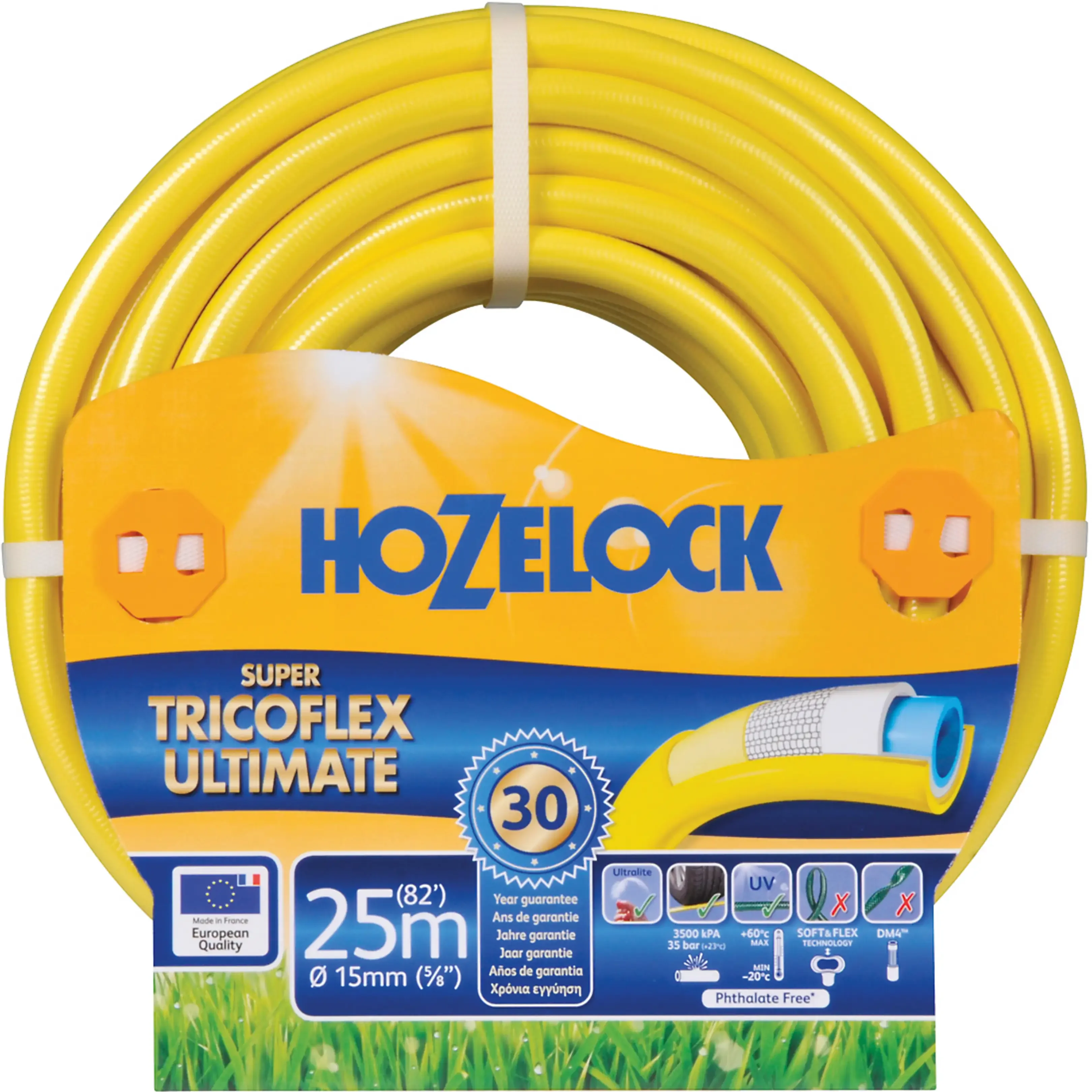 Hozelock 139071 Gartenschlauch gelb