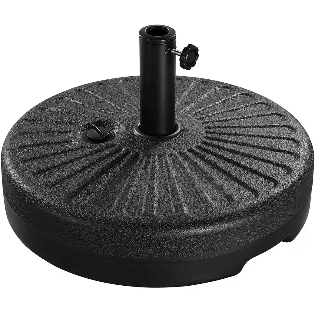 YAHEETECH Schirmständer rund befüllbar Sonnenschirm Fuß für Outdoor
